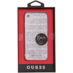 Guess Hoesje Apple iPhone 7/8/SE(2020/2022) Zilver - Fooniq.nl