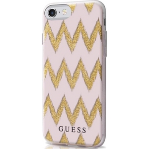 Guess Hoesje Apple iPhone 7/8/SE(2020/2022) Goud Roze - Fooniq.nl