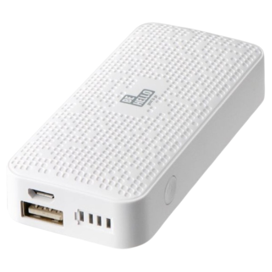 BeHello Power Bank 5200 mAh Wit - Fooniq.nl