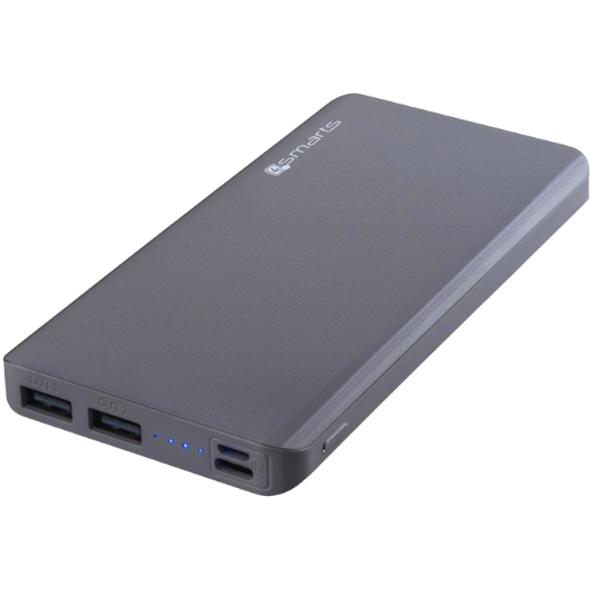 4smarts Power Bank 10000 mAh Blauw - Fooniq.nl