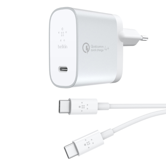 Belkin Oplader USB-C + Kabel USB-C naar USB-C - Fooniq.nl
