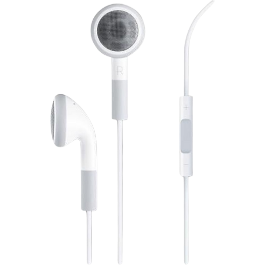 Apple iPhone 4/4s Oordopjes 3.5mm - Wit - Fooniq.nl