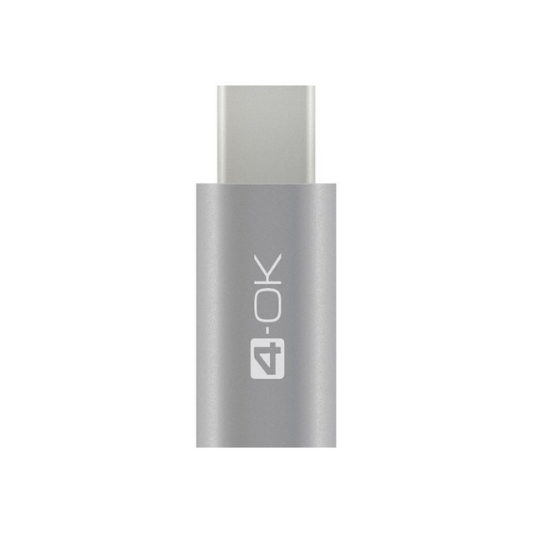 4-OK Micro-USB naar USB-C Adapter - Fooniq.nl