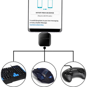 Samsung USB naar USB-C adapter - Zwart - Fooniq.nl