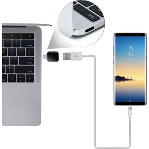 Samsung USB naar USB-C adapter - Zwart - Fooniq.nl