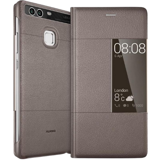 Huawei P9 Boekhoesje Bruin - Fooniq.nl