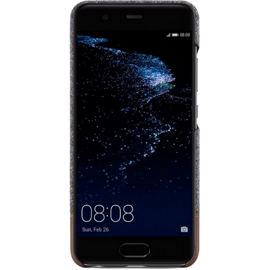 Huawei P10 Hoesje Grijs - Bruin - Fooniq.nl