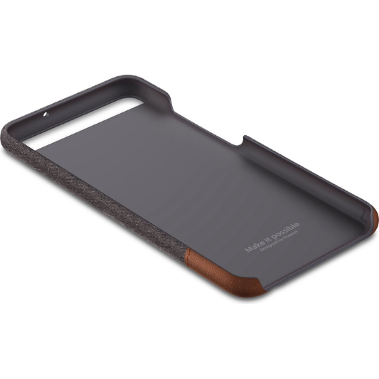 Huawei P10 Hoesje Grijs - Bruin - Fooniq.nl