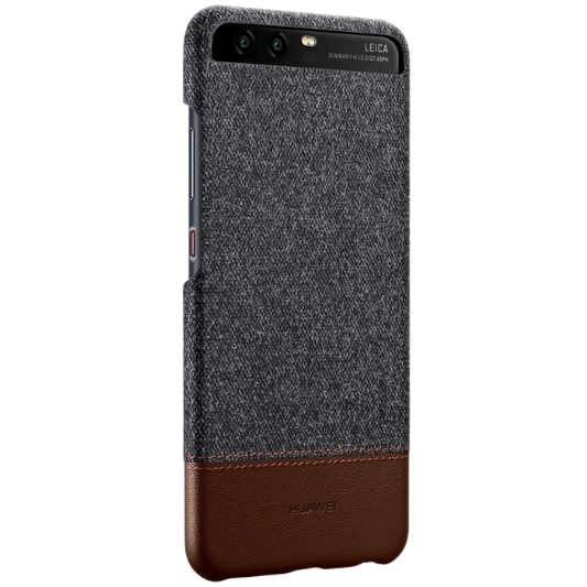 Huawei P10 Hoesje Grijs - Bruin - Fooniq.nl