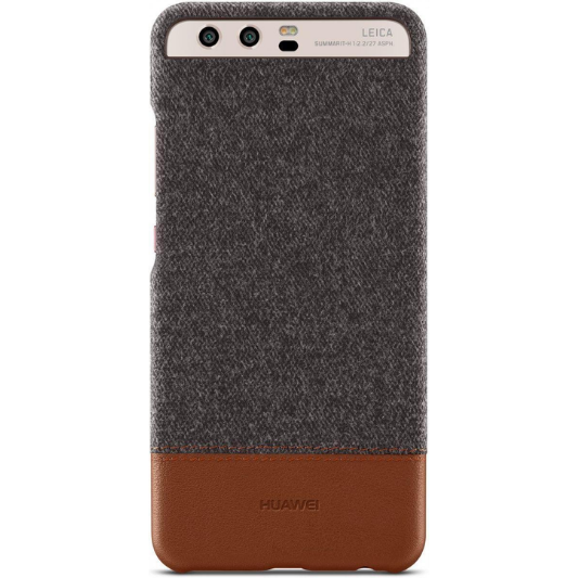 Huawei P10 Hoesje Grijs - Bruin - Fooniq.nl