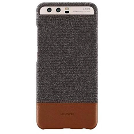 Huawei P10 Plus Hoesje Grijs - Bruin - Fooniq.nl