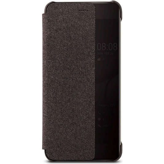 Huawei P10 Plus Boekhoesje Bruin - Fooniq.nl