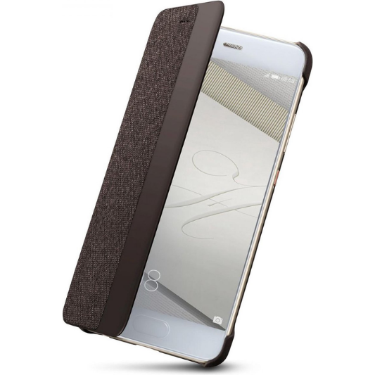 Huawei P10 Plus Boekhoesje Bruin - Fooniq.nl