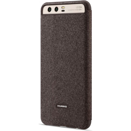 Huawei P10 Plus Boekhoesje Bruin - Fooniq.nl