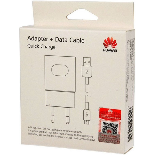 Huawei Oplader USB 2A + Kabel Micro-USB 1M - Fooniq.nl