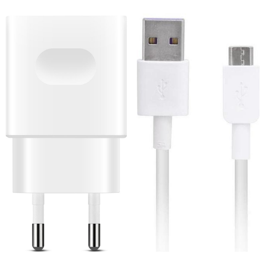 Huawei Oplader USB 2A + Kabel Micro-USB 1M - Fooniq.nl
