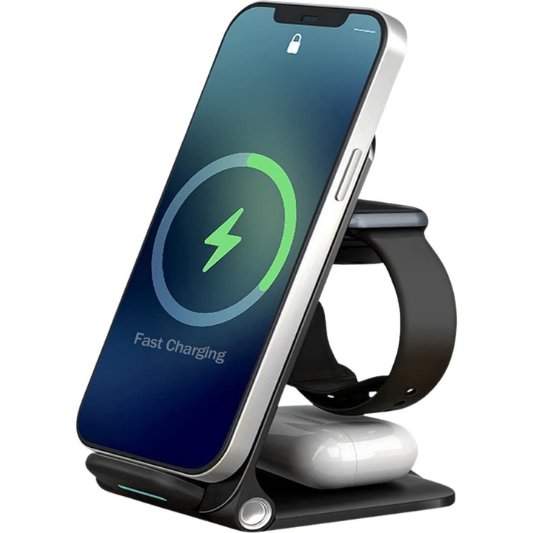 SAMMIT 3-in-1 Draadloze Oplader 15W - Fooniq.nl