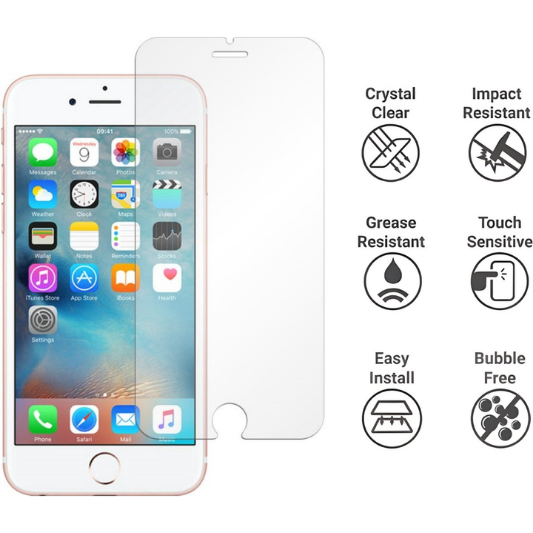 Apple iPhone 5/5C/5S/SE 2016 Screenprotector Glas - Fooniq.nl