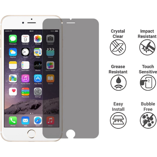 iPhone 7 Plus Screenprotector Privacy - Fooniq.nl
