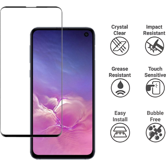 Samsung Galaxy S10E Screenprotector Glas - Fooniq.nl