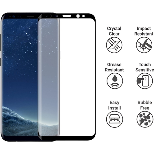 Samsung Galaxy S8 Plus Screenprotector Glas - Fooniq.nl