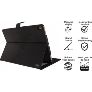 Fooniq Boekhoesje Apple iPad Mini 1 Zwart - Fooniq.nl