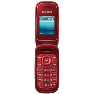 Samsung Klaptelefoon E1272 Rood - Fooniq.nl
