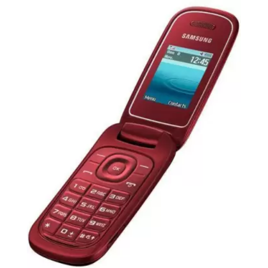 Samsung Klaptelefoon E1272 Rood - Fooniq.nl