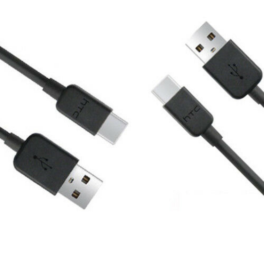 HTC Kabel USB Naar Type C Zwart - Fooniq.nl