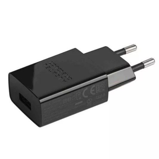 Alcatel Oplader USB 2A Zwart - Fooniq.nl