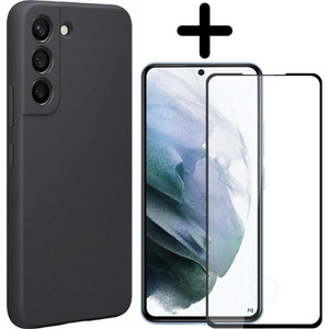 Samsung Galaxy S22 FE Hoesje TPU Zwart - Fooniq.nl