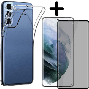 Samsung Galaxy S22 FE Hoesje TPU Transparant - Fooniq.nl