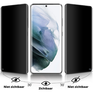 Samsung Galaxy S21 Ultra Screenprotector Privacy Glas - Fooniq.nl