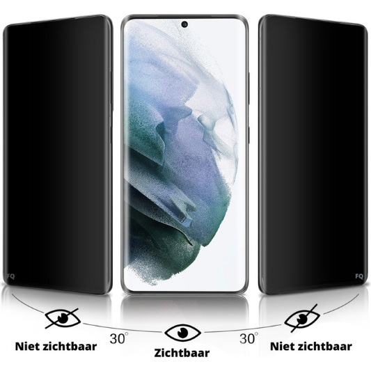 Samsung Galaxy S22 FE Screenprotector Privacy - Fooniq.nl