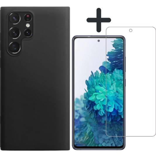 Samsung Galaxy S20 Ultra Hoesje TPU Zwart - Fooniq.nl