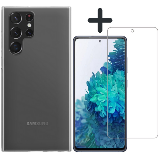 Samsung Galaxy S20 Ultra Hoesje TPU Zwart - Fooniq.nl