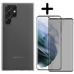 Samsung Galaxy S20 Ultra Screenprotector Privacy Glas - Fooniq.nl
