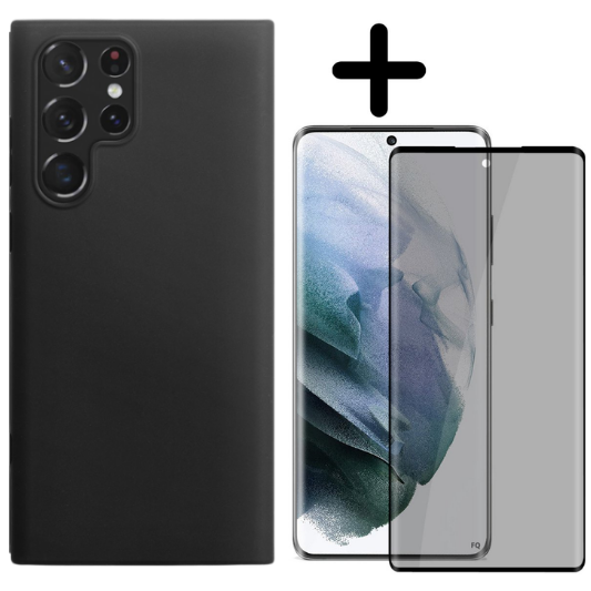 Samsung Galaxy S20 Ultra Hoesje TPU Zwart - Fooniq.nl