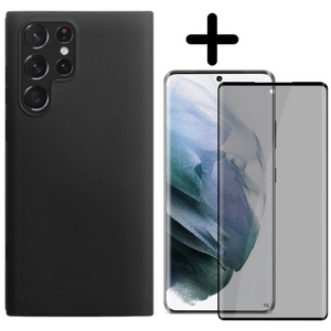 Samsung Galaxy S20 Ultra Hoesje TPU Zwart - Fooniq.nl
