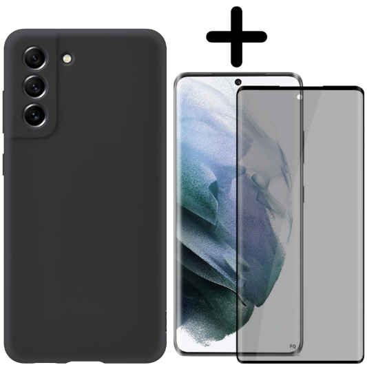 Samsung Galaxy S21 Plus Hoesje TPU Transparant - Fooniq.nl