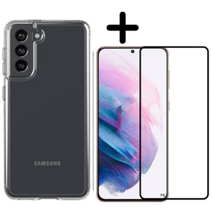 Samsung Galaxy S21 Plus Hoesje TPU Transparant - Fooniq.nl
