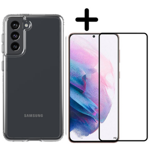 Samsung Galaxy S21 Plus Hoesje TPU Zwart - Fooniq.nl
