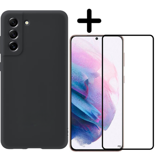 Samsung Galaxy S21 Plus Hoesje TPU Transparant - Fooniq.nl