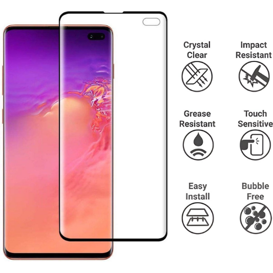 Samsung Galaxy S10 Plus Screenprotector Glas - Fooniq.nl