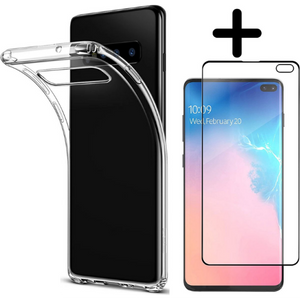 Samsung Galaxy S10 Plus Screenprotector Glas - Fooniq.nl