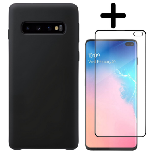 Samsung Galaxy S10 Plus Hoesje TPU Transparant - Fooniq.nl