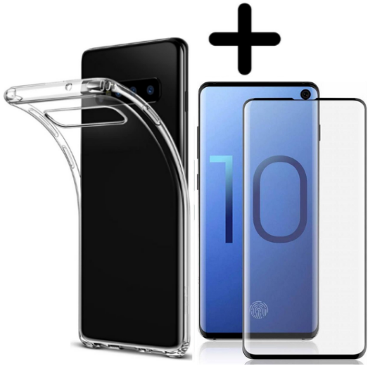 Samsung Galaxy S10 Hoesje TPU Transparant - Fooniq.nl