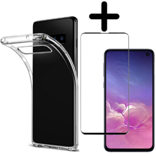 Samsung Galaxy S10E Hoesje TPU Transparant - Fooniq.nl