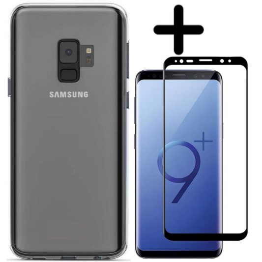 Samsung Galaxy S9 Plus Hoesje TPU Zwart - Fooniq.nl