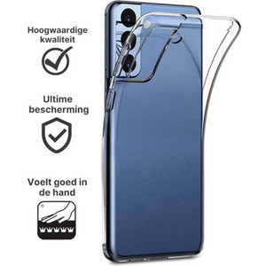 Samsung Galaxy S22 Hoesje TPU Transparant - Fooniq.nl